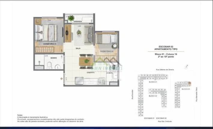 Imagem Luzes do Rio - Luzes do Rio - Apartametno 1 quarto, São Cristóvão