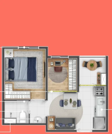 Imagem APARTAMENTO RESIDENCIAL em São Paulo - SP, Santa Efigênia
