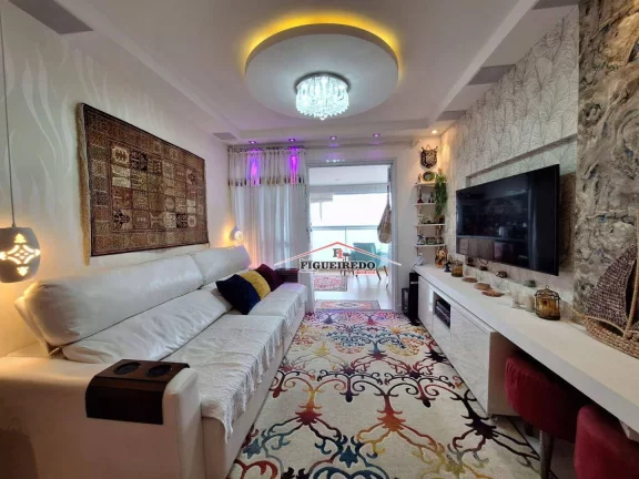 Imagem Apartamento à venda, 101 m² por R$ 1.550.000,00 - Vila Guilhermina - Praia Grande/SP