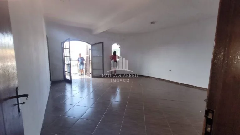 Imagem Lindo Sobrado Esquina, 191m², 237m² Construídos, 5 Quartos, 1 Com Suíte Master e Sacada, Sala 3 Ambientes Enorme, Escritura, Várias vagas, 2 Salões (reformar), Área Gourmet no Jardim Esperança, Mauá-SP