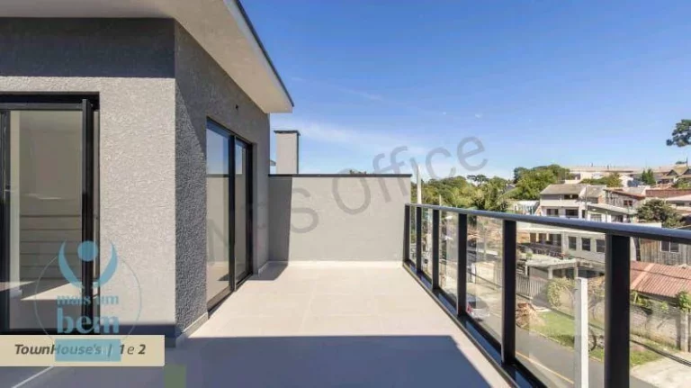 Imagem Belíssimo Sobrado com 3 quartos à venda, 139 m² por R$ 889.000 - Pilarzinho - Curitiba/PR