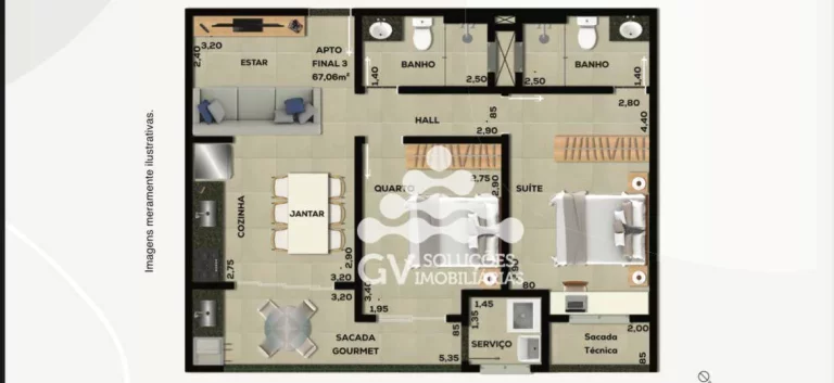 Imagem Apartamento com 2 dormitórios à venda, 67 m² por R$ 470.000,00 - Itaguá - Ubatuba/SP