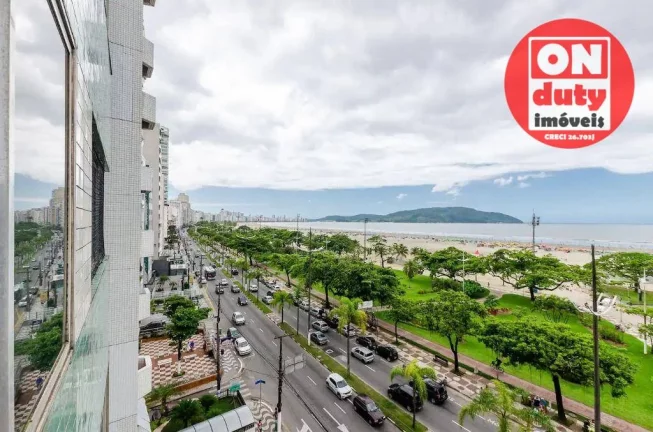Imagem Apartamento à venda, 78 m² por R$ 600.000,00 - Gonzaga - Santos/SP