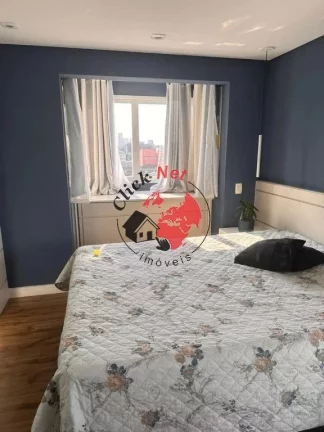 Imagem Apartamento Mobiliado e Decorado à venda no bairro Centro em Santo André - Porteira Fechada