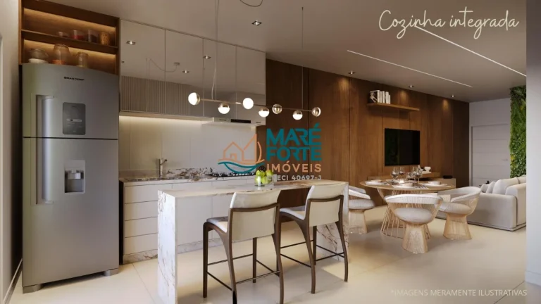 Imagem Empreendimento no centro de Ubatuba com apartamentos com 2 ou 3 suítes