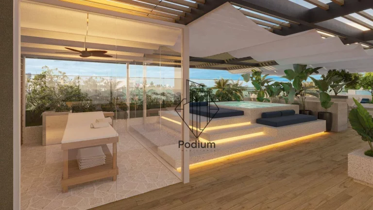 Imagem Apartamentos com varanda / sacada gourmet e vista mar, pés na areia na praia do Bessa - AP2119