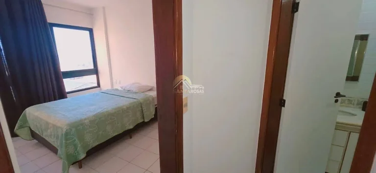 Imagem Alugo apto 1/4 mobiliado na Pituba, 60 m², vista mar+cidade, vaga numerada, condomínio fechado com