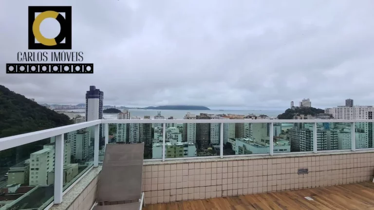 Imagem Apartamento vista Mar 3 dormitório com varanda, lazer completo!!