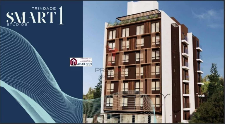 Imagem Unidades habitacionais do Smart 1 Trindade Estúdios FLORIANOPOLIS SC
