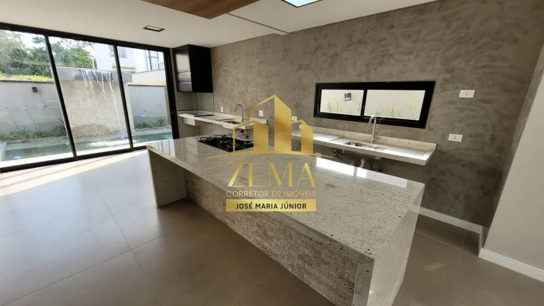 Imagem Sobrado condomínio, Piscina, 03 sts, 230 m2, Amplo Gourmet, Moderno