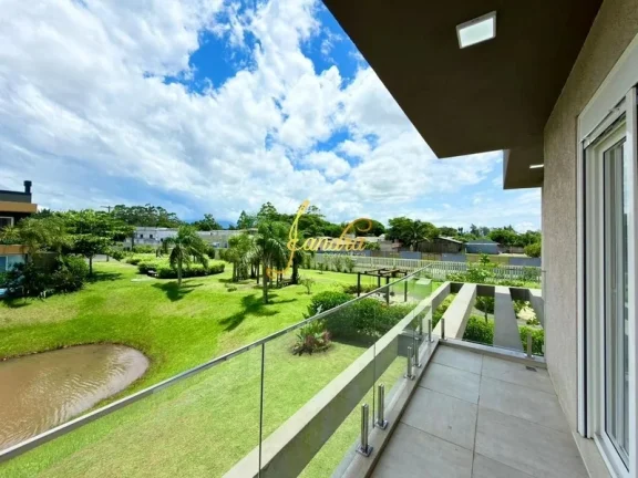 Imagem Casa em condomínio fechado beira de lago com 04 suítes_- entrega maio 2022