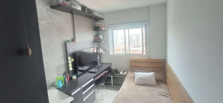 Imagem Apartamento à Venda, 92m2, 3 dormitórios (1 S), Barreiros, São José/SC