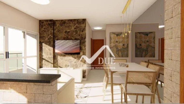 Imagem Apartamento com 2 quartos c/ lazer à venda, 64 m² por R$ 531.000 - Marapé - Santos/SP
