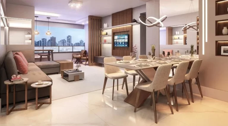Imagem Apartamento de luxo na Vila Assunção: 3 quartos, 3 suítes, 4 banheiros, 2 vagas - 135m² no Condomínio Orion Patriani
