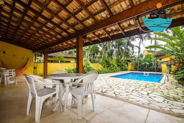 Imagem Casas para Alugar Temporada Juquehy - 600m da praia, 4 dorm. sendo 1 suíte, 1 dorm. no térreo, máx. 10 pessoas | Juquehy Imobiliária