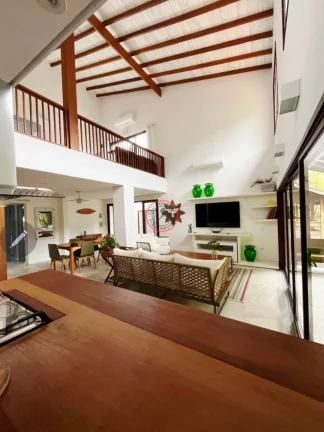 Imagem CASA EM CAMBURIZINHO COM 3 SUITES +2 QUARTO SALA DE ESTAR ,SALA DE JANTAR VARANDA C/ AREA GOURMET, 3 VAGAS, 350 METROS DA PRAIA