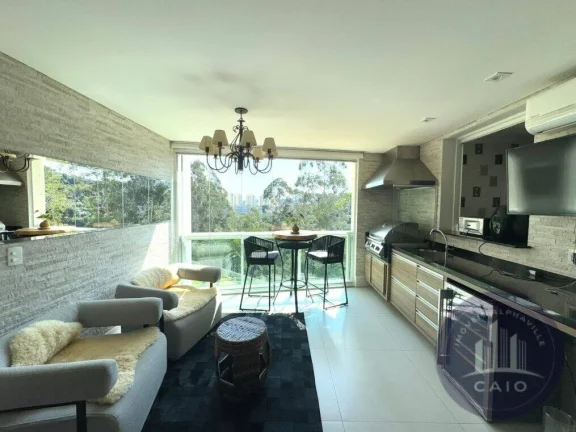 Imagem Apartamento 122m², 2 dormitórios aluguel por R$ 11.000/mês- Alphaville/SP