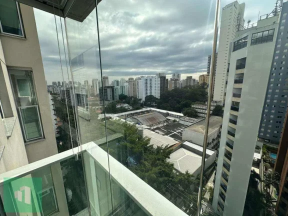 Imagem Apartamento para alugar em São Paulo, Cidade Monções, com 1 quarto, 38m2