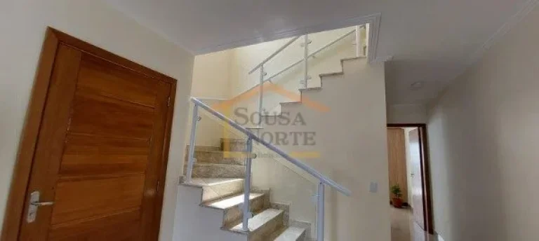 Imagem Excelente sobrado, 3 dormitórios, sendo 1 suíte com closet e varanda, mais 1 banheiro e 1 lavabo, ...