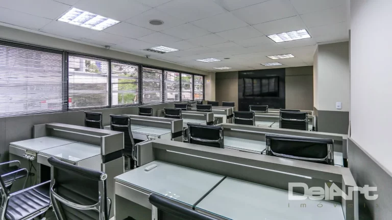 Imagem Sala/Conjunto Comercial LOCADA - 97,42m2 + 02 vagas - Edifício Curitibano Prime Center - R$ 800.000,00 - Água Verde.