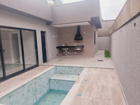 Imagem Imperdível! Casa em Condomínio à venda em Itupeva, Jardim Primavera: 3 quartos, 3 suítes, 2 salas, 4 banheiros, 4 vagas, 164m².