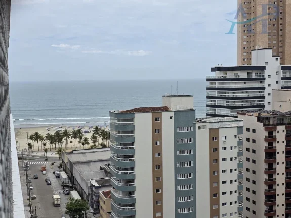 Imagem Apartamento na Guilhermina em Praia Grande com Vista Mar com 3 Dormitórios