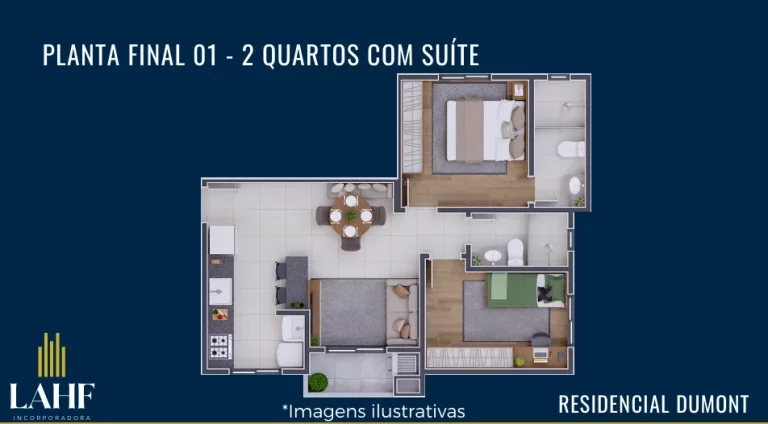 Imagem Apartamento para Venda em São José dos Pinhais, Pedro Moro, 2 dormitórios, 1 banheiro, 1 vaga