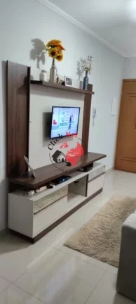 Imagem Apartamento em prédio sem condomínio à venda na Vila Alzira em Santo André – 68m², 2 dormitórios, 1 suíte e quintal privativo!