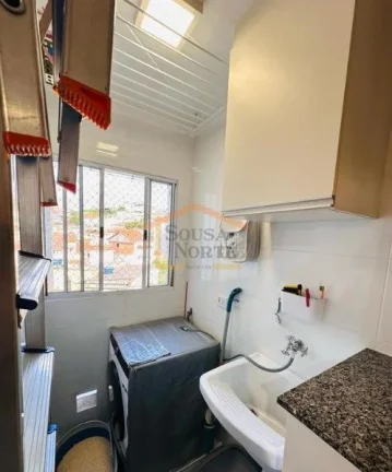 Imagem Apto 2 dormitÃ³rios, sala integrada Ã  cozinha, Ã¡rea de serviÃ§o, banheiro, 1 vaga de garagem. 40mÂ...