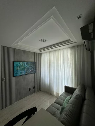 Imagem Apartamento à Venda,70m2, 2 Dormitórios(1 Suíte), Finamente Mobiliado, 1 Vaga, Itacorubi, Florianópolis/SC