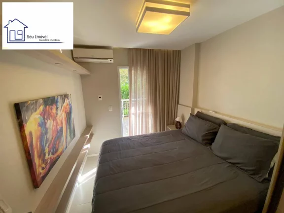 Imagem Alugo apartamento mobiliado no condomínio Onda Carioca - Recreio