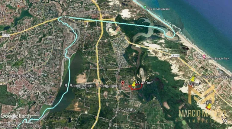 Imagem Terreno à venda, 80400 m² por R$ 20.100.000,00 - Mangabeira - Eusébio/CE