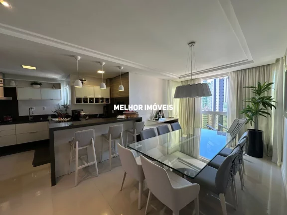 Imagem Apartamento á venda com 3 dormitórios mobiliado, decorado e equipado localizado em Balneário Camboriú.