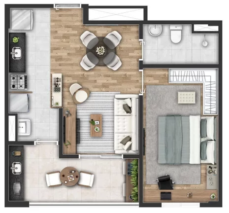 Imagem APARTAMENTO RESIDENCIAL em São Paulo - SP, Panambi
