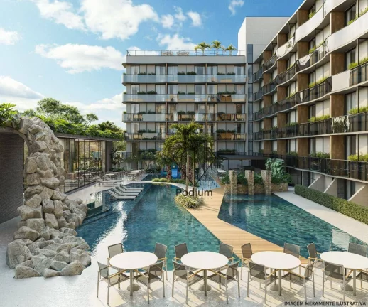 Imagem Flats Studio em Condominio estilo resort a 120m da praia do Cabo Branco - FL0593