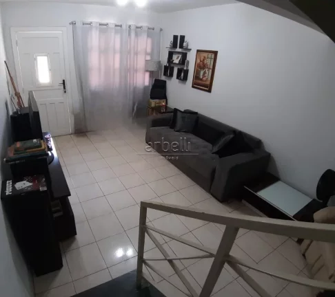 Imagem Casa em condomínio com 85 M², com 2 quartos sendo 1 suíte, copa cozinha com balcão tipo american...