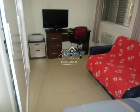 Imagem Apartamento à venda em Guarujá-SP: 2 quartos, 1 suíte, 2 salas, 3 banheiros, 1 vaga, 90m² em Pitangueiras!