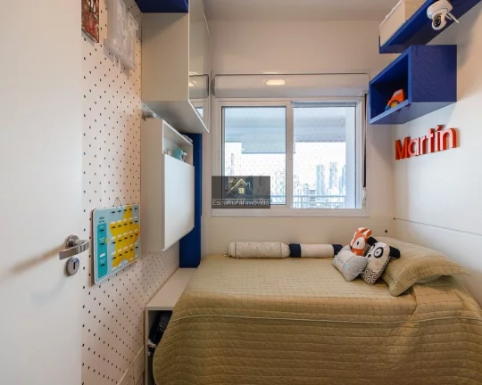 Imagem BROOKLIN APARTAMENTO 90,00 M 3 DORMITÓRIOS SENDO 1 SUÍTE VARANDA GOURMET ENVIDRAÇADA 2 BANHEIROS ANDAR ALTO LINDA VISTA 2 VAGAS DEPÓSITO LAZER TOTAL