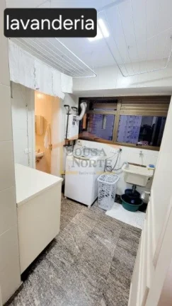 Imagem Apartamento mobiliado,104m², 3 dormitórios, sendo 1 suíte, sala ampla, sacada, lavabo, cozinha am...