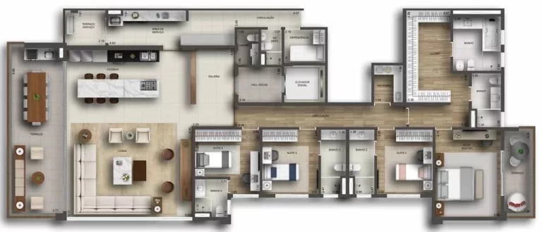 Imagem Apartamento de luxo no Condomínio Edifício Aeté Jardim Paulista: 4 quartos, 4 suítes, 5 banheiros, 4 vagas, 278,33m² em SP