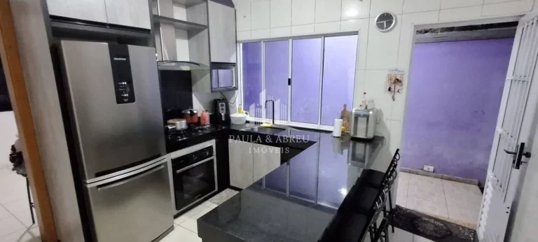 Imagem Casa TÈRREA 125m², 2 Dormitórios sendo 1 Suíte, 2 Vagas, Financia no Jardim Zaíra 3, Mauá-SP
