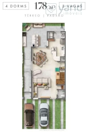 Imagem Casa venda e compra no Lançamento Las Villas Madrid no bairro Medeiros em Jundiaí-SP
