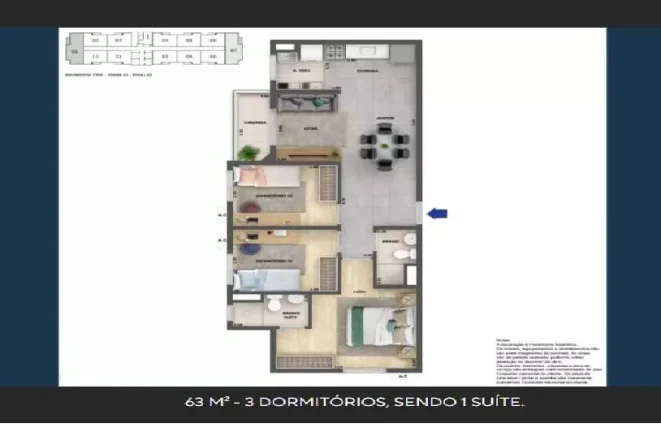 Imagem Apartamento para Venda em Rio de Janeiro, IRAJÁ, 2 dormitórios, 1 banheiro