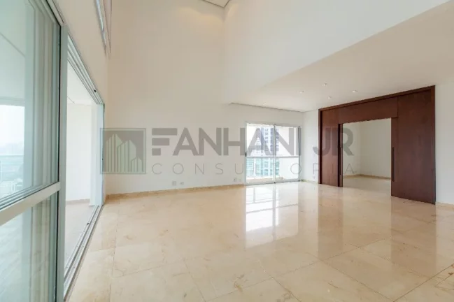 Imagem Maravilhosa cobertura duplex no coração do Jardim América! Com uma área de 450m2, esse imóvel é simplesmente incrível! Possui 4 suítes, todas equipa