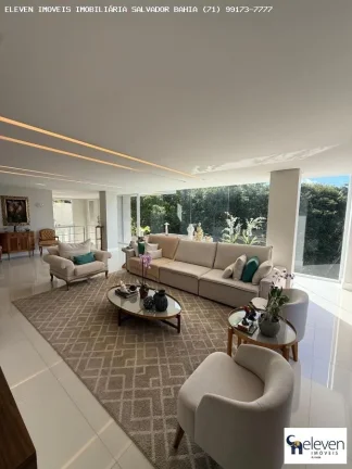 Imagem VIVA O EXTRAORDINÁRIO: A RESIDÊNCIA DE LUXO EM ALPHAVILLE 2 COM 5 SUITES VISTA VERDE E SEIS VAGAS COM INFRA. 