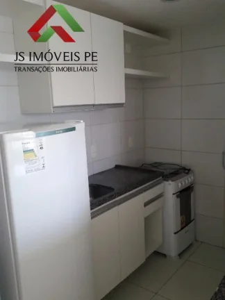 Imagem Flat de luxo para locação em Recife-PE, no bairro Setubal - 1 quarto, 1 suíte, 2 salas, 1 banheiro, 1 vaga, 30m².
