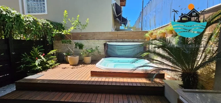 Imagem Casa alugar Juquehy - Condomínio pé na areia, Aluguel Anual, com 4 suítes, piscina e churrasqueira privativa, máx. 12 pessoas | Juquehy Imobiliária