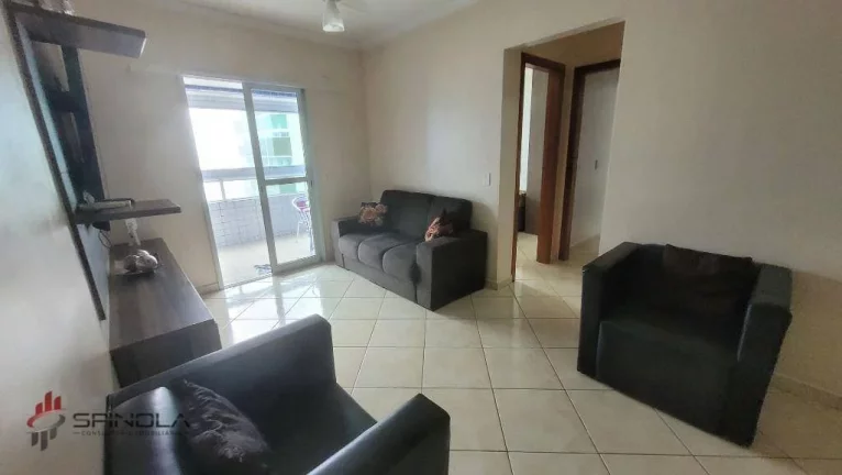 Imagem Apartamento com 2 dormitórios à venda, 96 m² por R$ 580.000,00 - Maracanã - Praia Grande/SP
