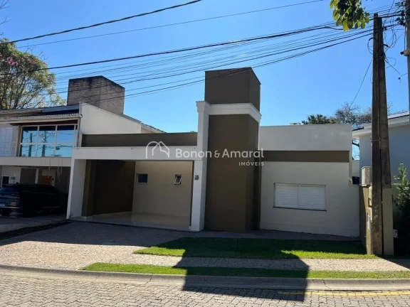 Imagem Casa térrea à venda no Condomínio Fiorella, Valinhos, 3 dormitórios sendo 2 suítes com armário...