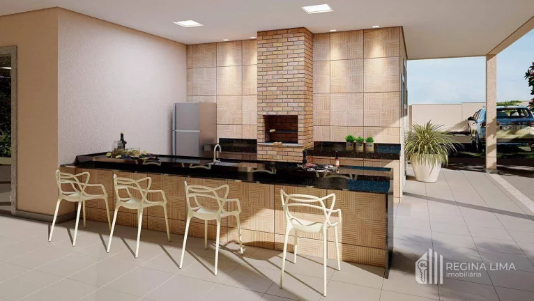 Imagem Apartamento em condomínio fechado, 2 dormitórios à venda por R$ 219.990,00 - Condomínio VILA DI FIORI - Cristo Rei - Teresina/PI